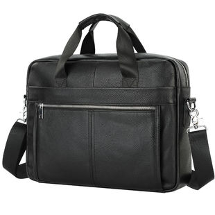 Bolso de Cuero Vacuno Vintage Primera Capa para Hombre - Image 21