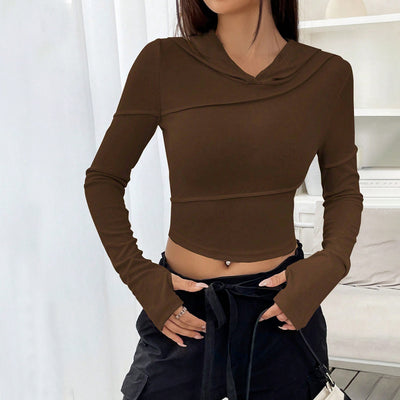 Sudadera V-Neck Slim Fit para Mujer - Base Layer Otoño Invierno - Image 6