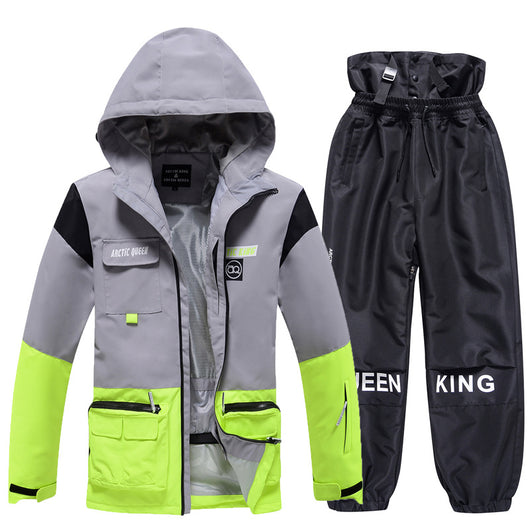 Traje de Esquí para Parejas - Abrigo Térmico Grueso Unisex - Image 10