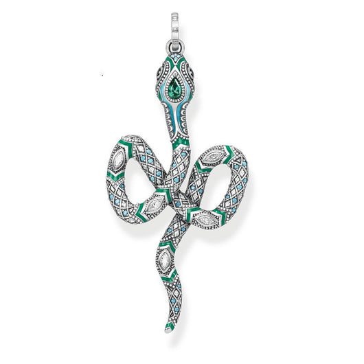 Colgante Serpiente Turquesa - Joya del Zodiaco Trendy - Image 6