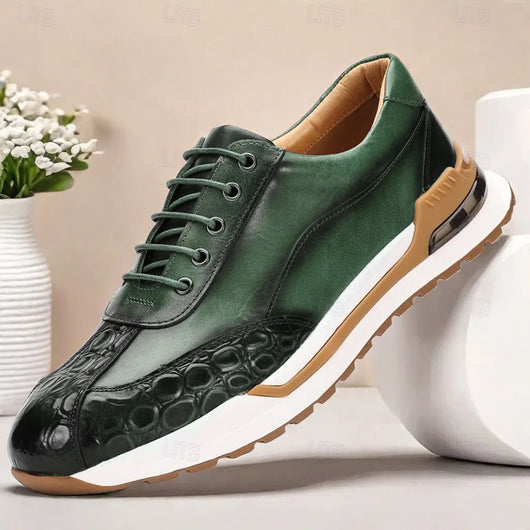 Zapatos de Cuero Genuino para Hombre - Primera Capa Premium - Image 8