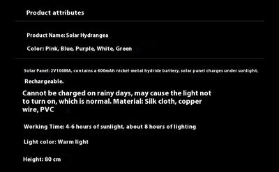 Luces Solares Decorativas para Jardín con Toma de Corriente - Image 17