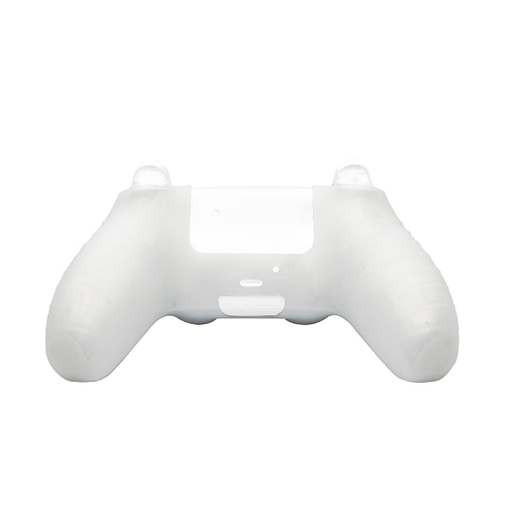 Blue silicone protective sleeve for a Sony PS5 game controller, featuring cutouts for buttons and joysticks. - Image 16