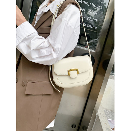 Bolso Bandolera Retro Mujer Textura Nicho Estilo Silla de Montar - Image 13