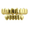 Frenos Dentales Hip Hop Chapados en Oro 18K para Hombre y Mujer