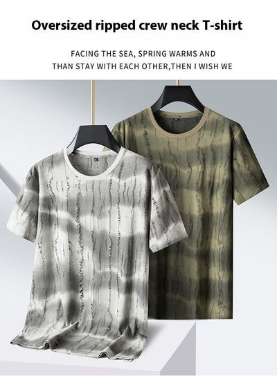 Camiseta Transpirable Talla Grande para Hombre - Cuello Redondo Secado Rápido - Image 10