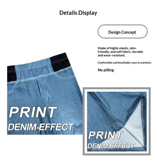 Pantalones Slim Fit Cintura Elástica para Mujer - Image 10