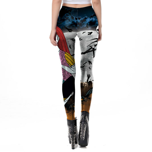 Leggings Deportivos Estampados para Mujer - Ajuste Skinny