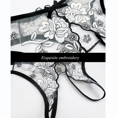 Braguitas de Encaje Transparente con Diseño T - Image 23