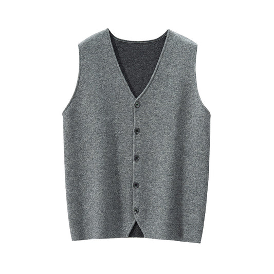 Chaleco de Punto Premium Cuello V para Hombre - Image 2