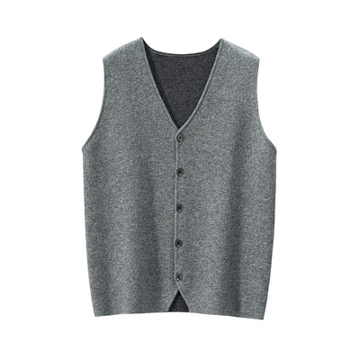 Chaleco de Punto Premium Cuello V para Hombre - Image 2