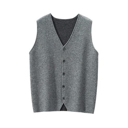 Chaleco de Punto Premium Cuello V para Hombre - Image 2