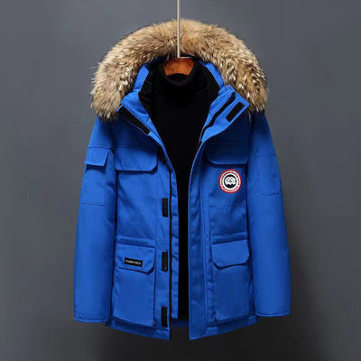 Abrigo Largo de Invierno para Parejas - Diseño Exterior - Image 9