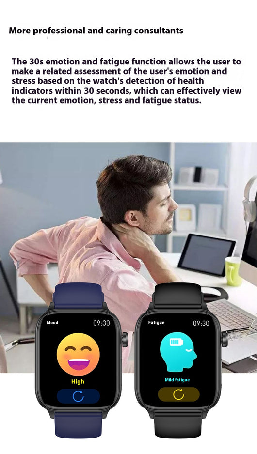 Reloj Inteligente ET570 con Llamadas Bluetooth, ECG y Medidor de Glucosa - Image 9