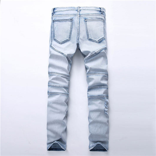 Pantalones con Textura Arrugada - Image 3