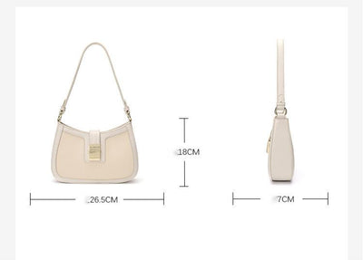 Bolso Bandolera Axilar Mujer - Elegancia para Otoño e Invierno - Image 6