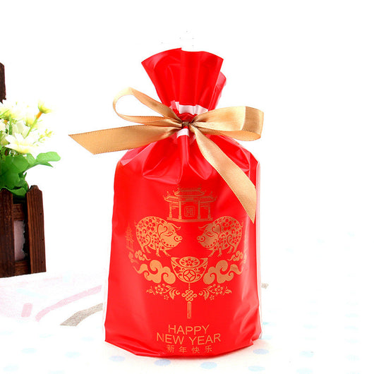 Bolsa Cordón Navideña Papá Noel Clásico - Image 6