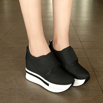 Zapatos Casuales Mujer Plataforma Gruesa Estilo Coreano - Suela Acolchada Confort - Image 5