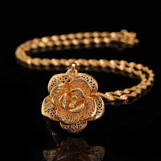 Collares de Declaración Floral