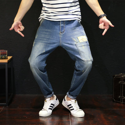 Pantalones Harem Stretch Holgados Talla Grande para Hombre - Colección Otoño - Image 3