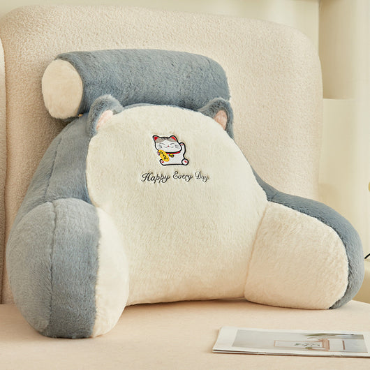 Almohada de Apoyo Lumbar Grande con Relleno Suave - Image 21