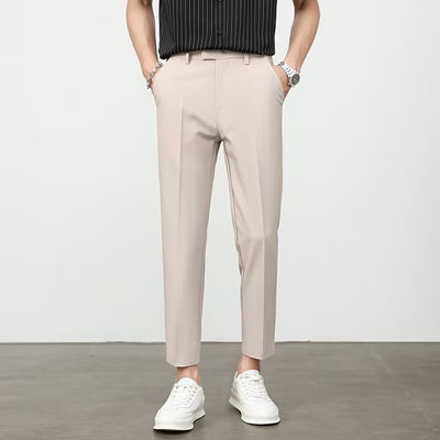 Pantalones de Vestir Clásicos Británicos para Hombre - Image 8