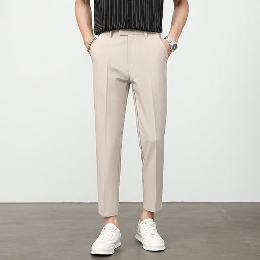 Pantalones de Vestir Clásicos Británicos para Hombre - Image 8