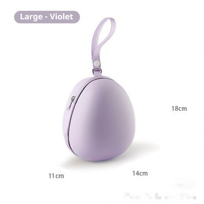 Almohada Cervical con Bolsa de Almacenamiento para Viajes en Tren - Image 3