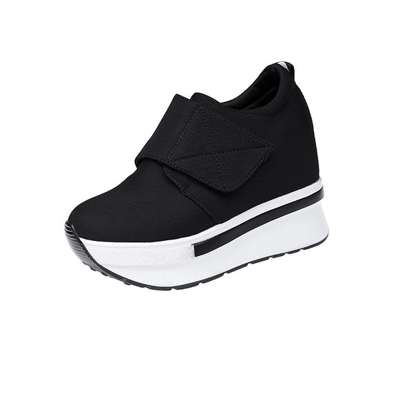Zapatos Casuales Mujer Plataforma Gruesa Estilo Coreano - Suela Acolchada Confort - Image 6