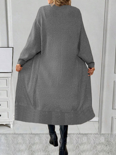 Cardigan Largo Tejido para Mujer - Abrigo Exterior Elegante - Image 8