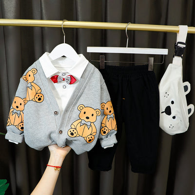 Traje Infantil con Estampado de Osito - Image 10