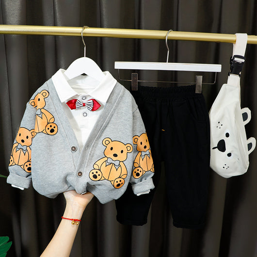 Traje Infantil con Estampado de Osito - Image 10