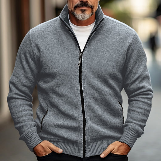 Suéter Grueso Forrado en Polar para Hombre - Diseño Moderno y Cálido - Image 7