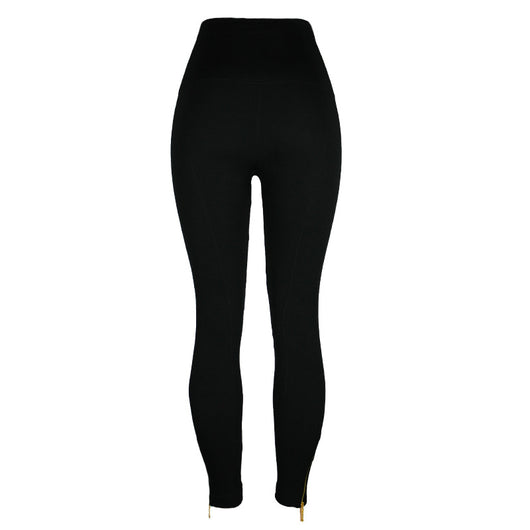 Leggings Talle Alto Control Abdomen con Cierre y Detalles de Diamantes - Image 7