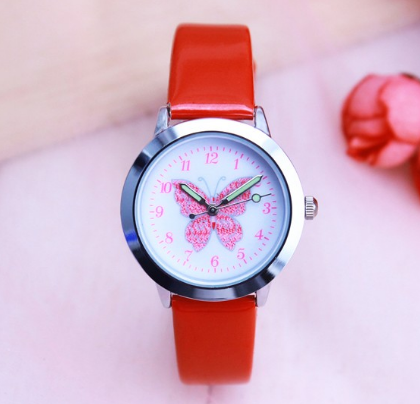Reloj Infantil Mariposa Resistente al Agua para Niñas - Image 8