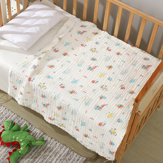Edredón de Gasa de Seis Capas para Bebés Recién Nacidos - Image 4