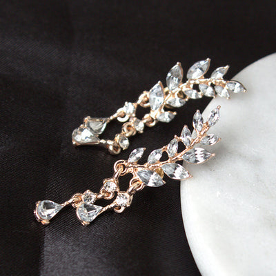 Aretes de Moda Hoja con Borla - Diseño Tendencia - Image 13