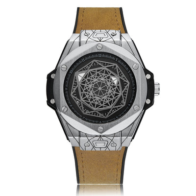 Reloj Hombre Big Bang Telaraña Tatuaje - Correa Goma Resistente Estudiante - Image 17
