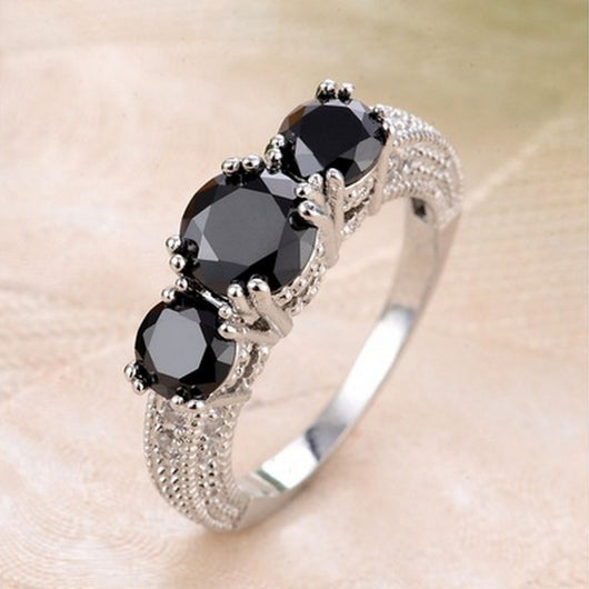 Anillo de Compromiso con Circonita Incrustada - Diseño Europeo y Americano - Image 6
