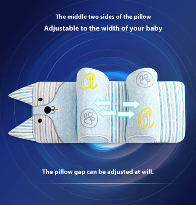 Almohada Correctora de Cabeza para Bebé Xiaomi 0-12 Meses con Cáscara de Trigo - Image 38