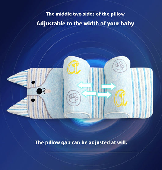 Almohada Correctora de Cabeza para Bebé Xiaomi 0-12 Meses con Cáscara de Trigo - Image 38