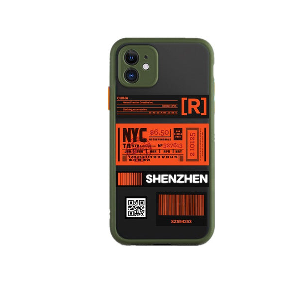 Funda para celular diseño Boarding Pass