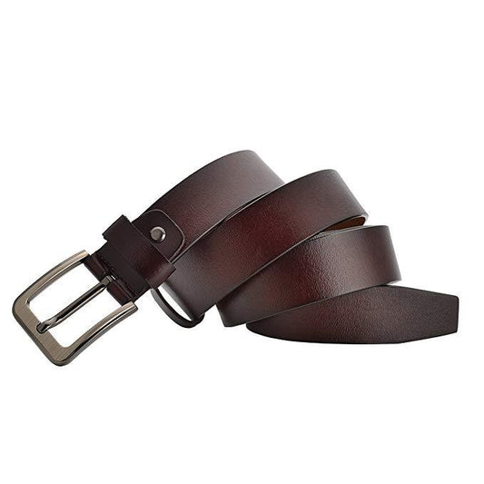 Cinturón de Cuero Salvaje de Dos Capas - Estilo Casual - Image 2