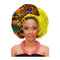 Turbante de Algodón con Estampado Africano
