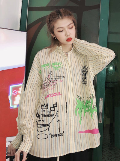 Playera con Letras Graffiti - Image 8