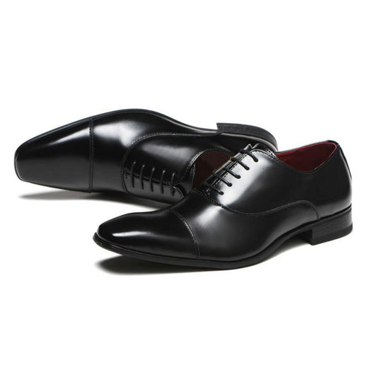 Zapatos Casuales Británicos con Cordones para Hombre - Estilo Clásico Tres Pespuntes - Image 2