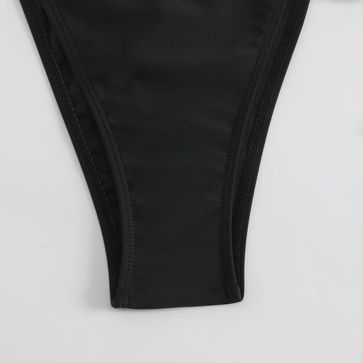 Traje de Baño Triangular con Cordón Elástico y Diseño Mariposa para Mujer - Image 19