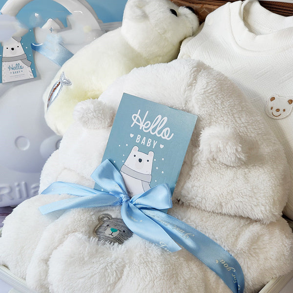 Pijama Enterizo Acolchado de Polar con Diseño Oso para Hombre y Mujer
