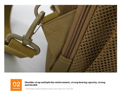 Bolsa Táctica Crossbody Camuflaje para Hombre - Gran Capacidad Multifuncional - Image 38