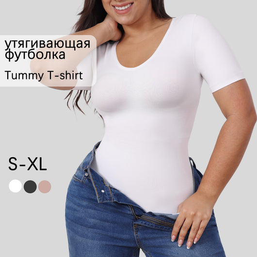 Corset Reductor con Manga Corta - Ajuste Abdominal para Mujer - Image 14
